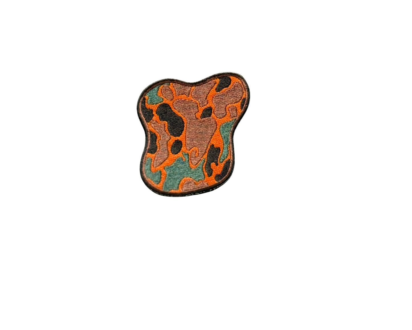 Camo Orange Filler Patch
