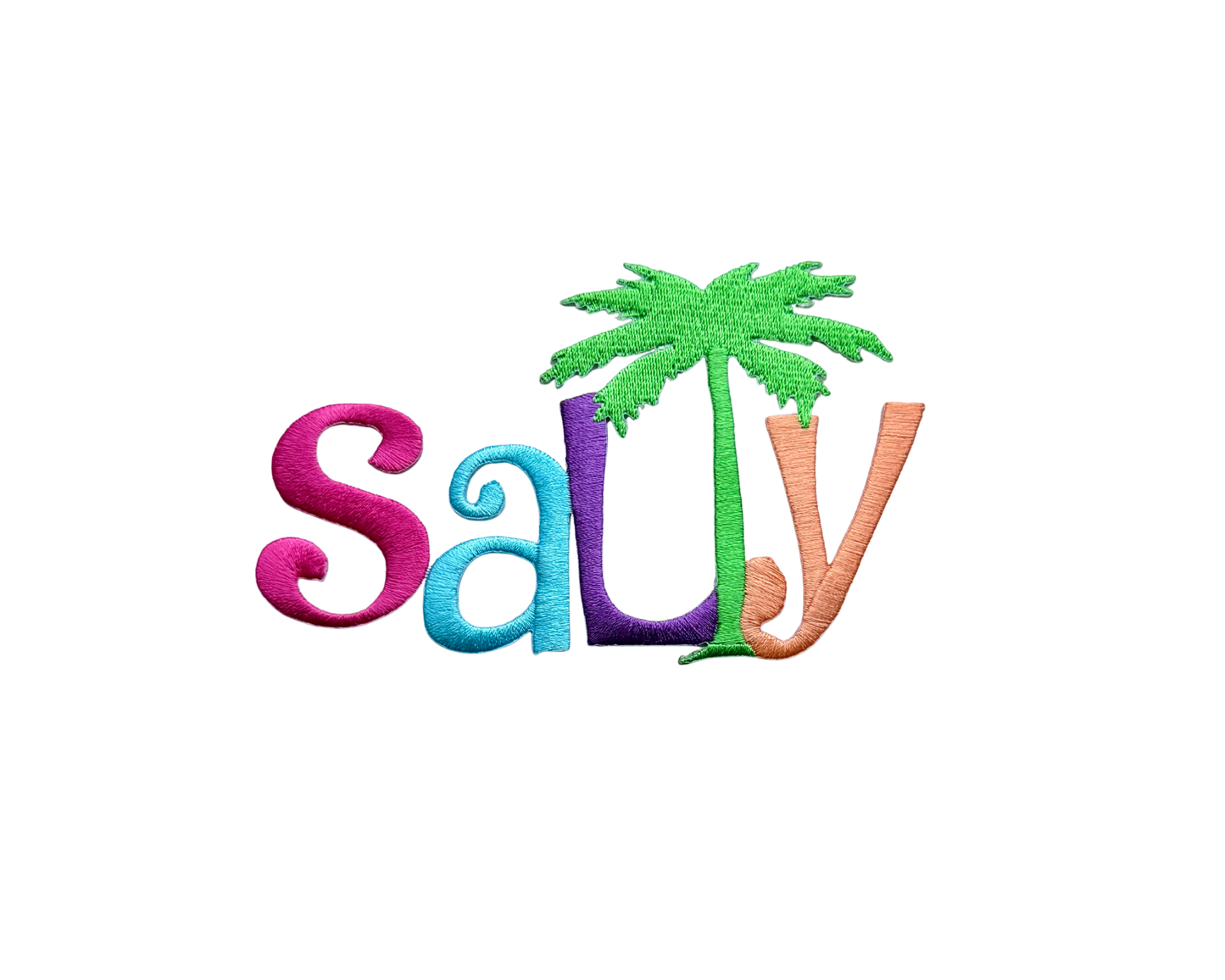 Salty (embroidery transfer)