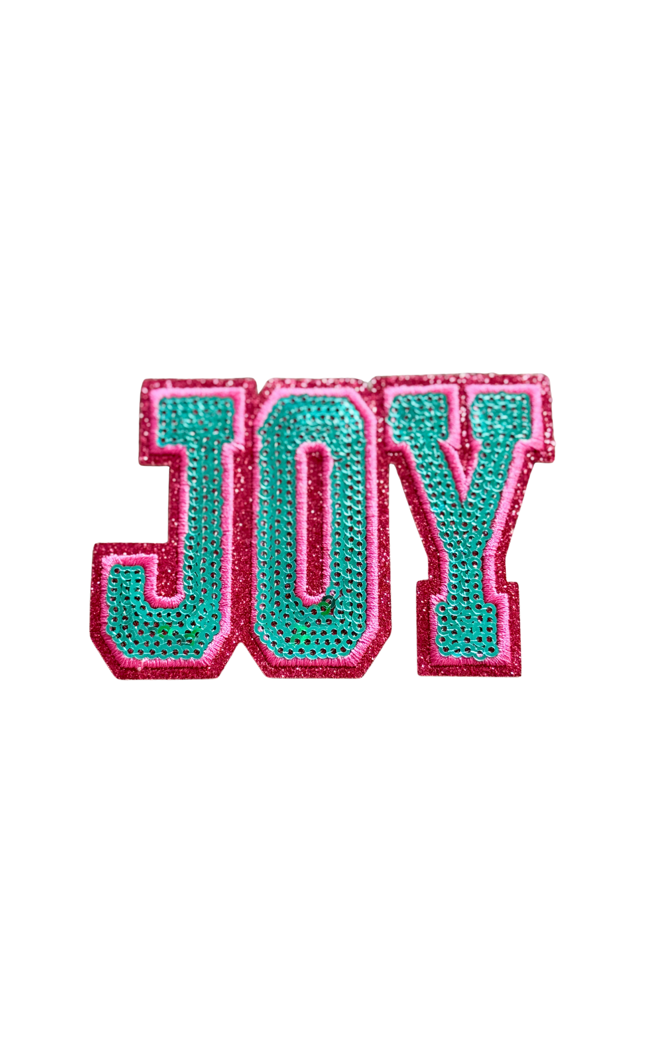 Sequined Varsity JOY