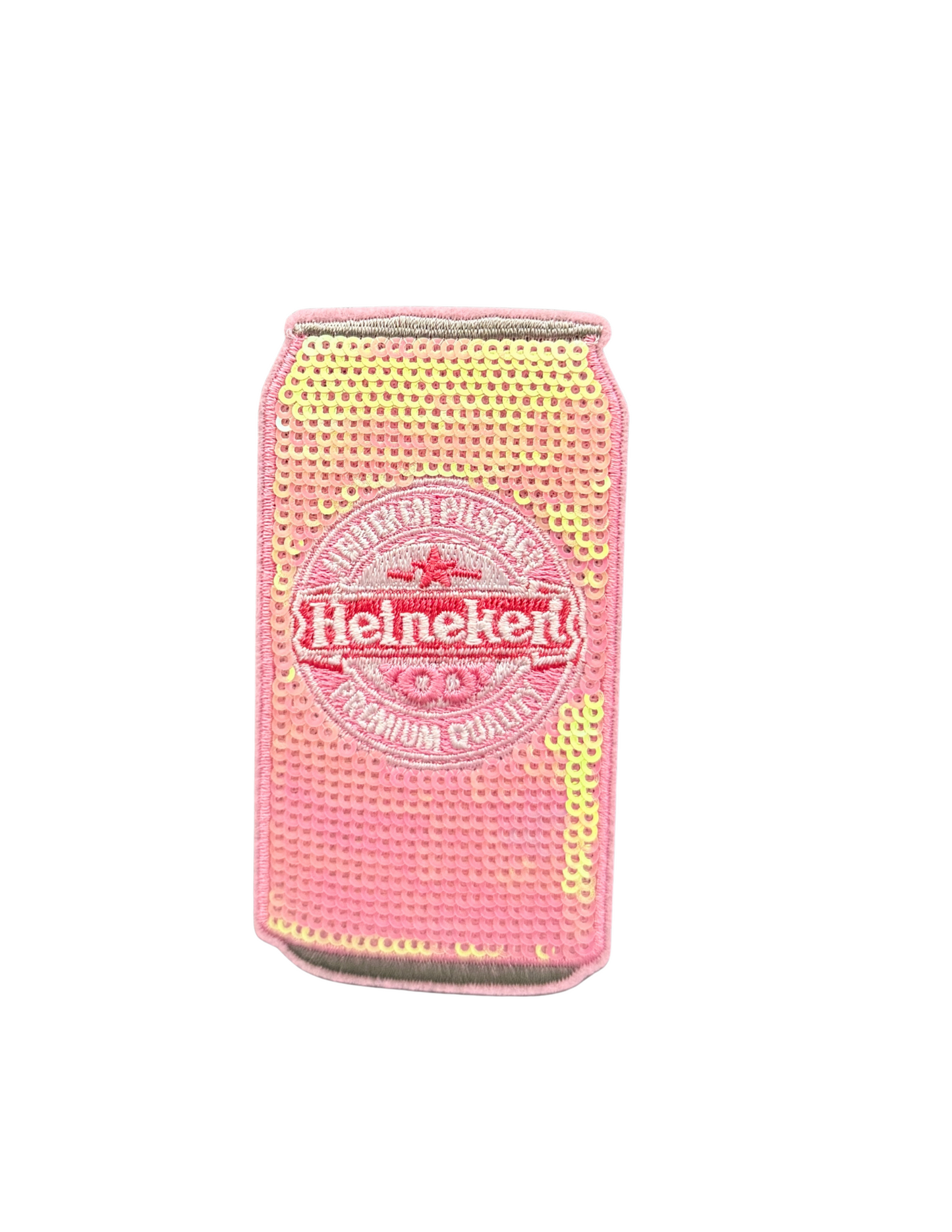 Sequined Beer Cans