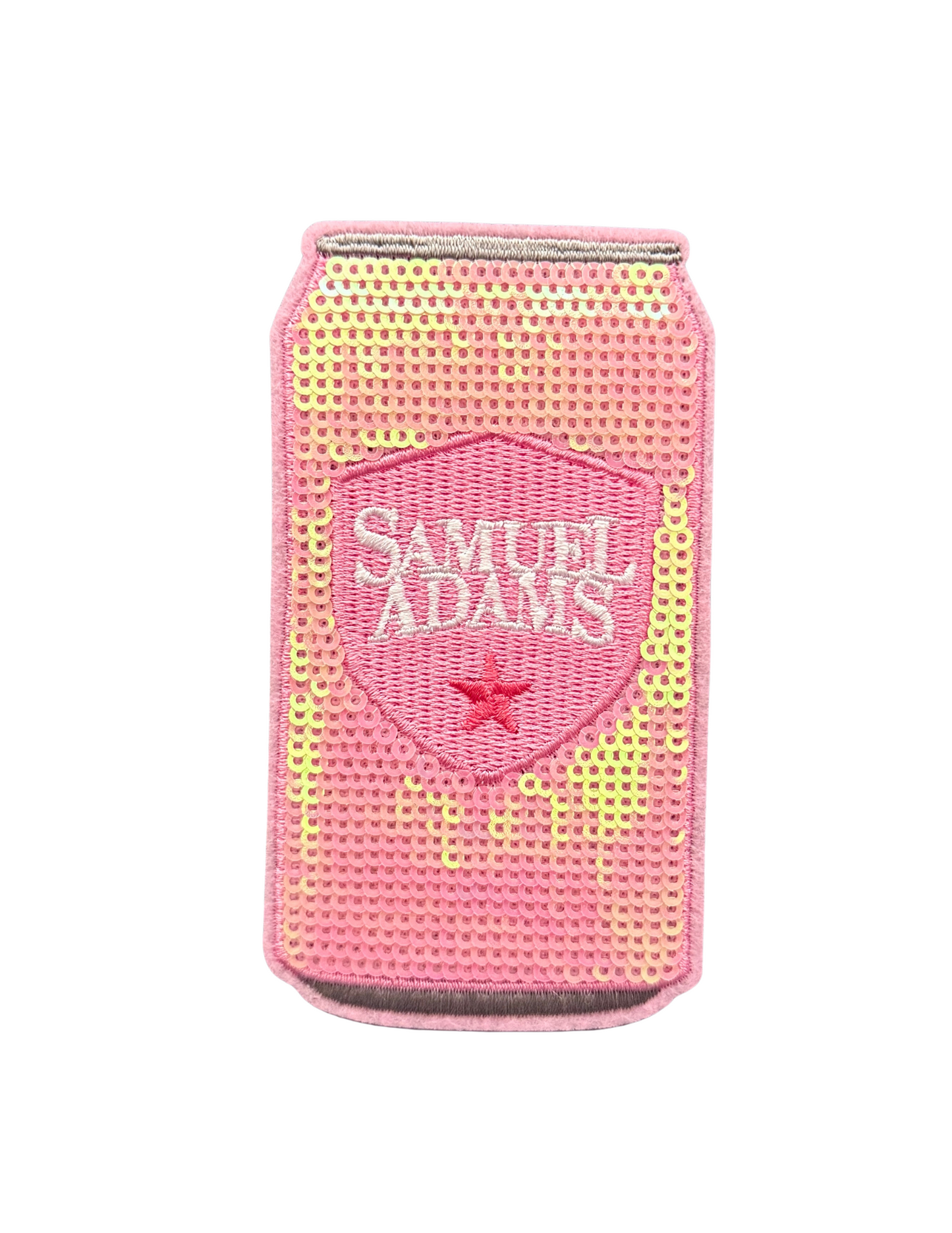 Sequined Beer Cans