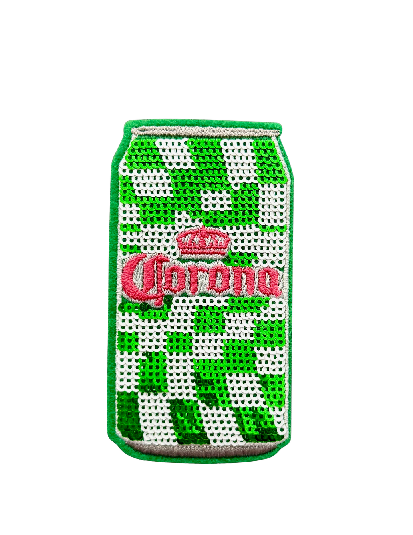 Sequined Beer Cans