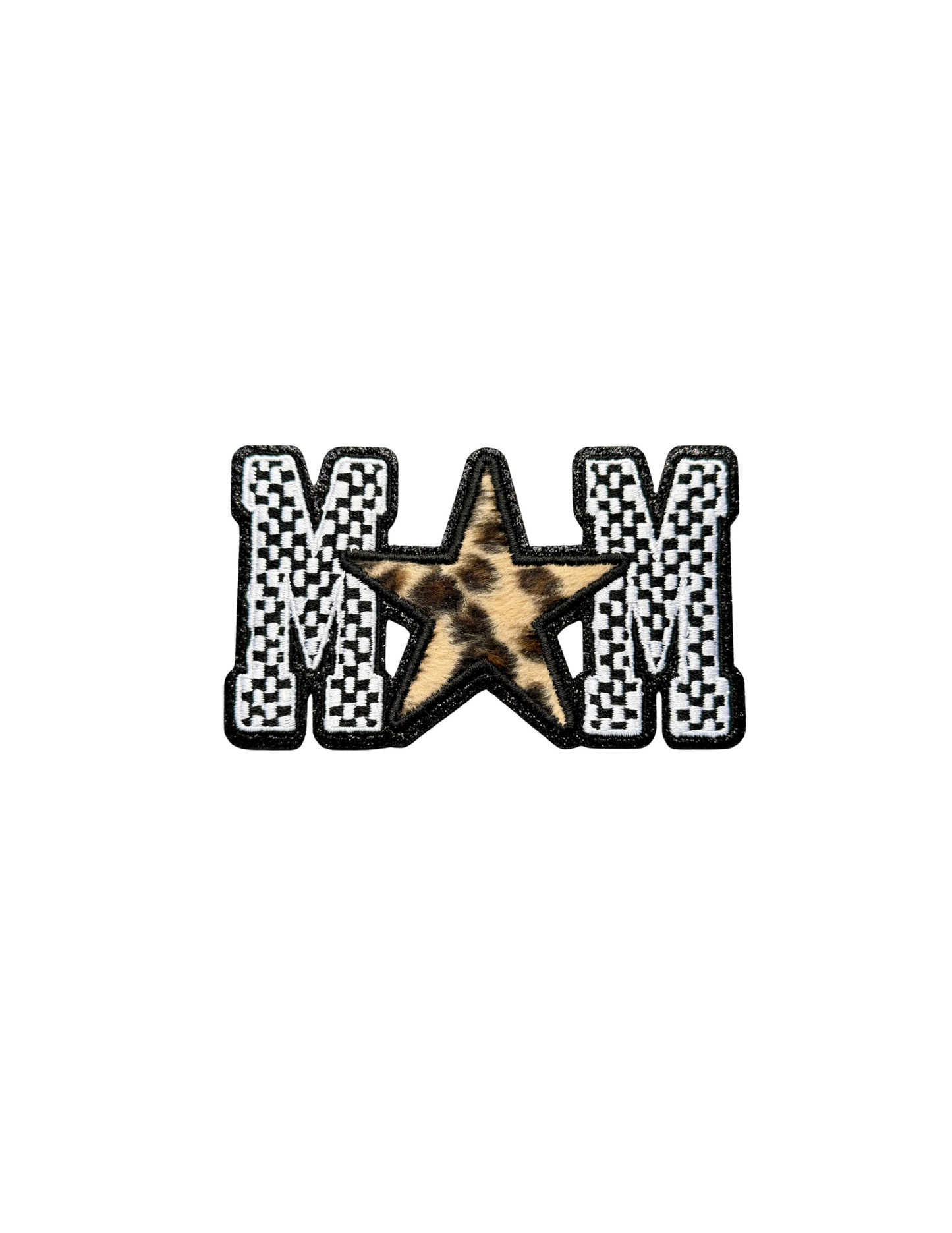 Mom Checkered Brown Cheetah Star
