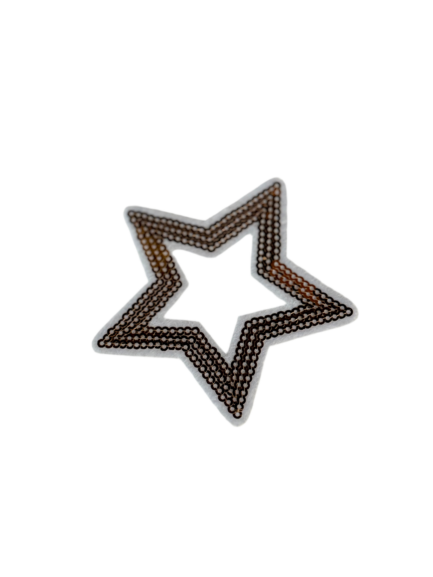 3.5" Sequined + Patterned Stars