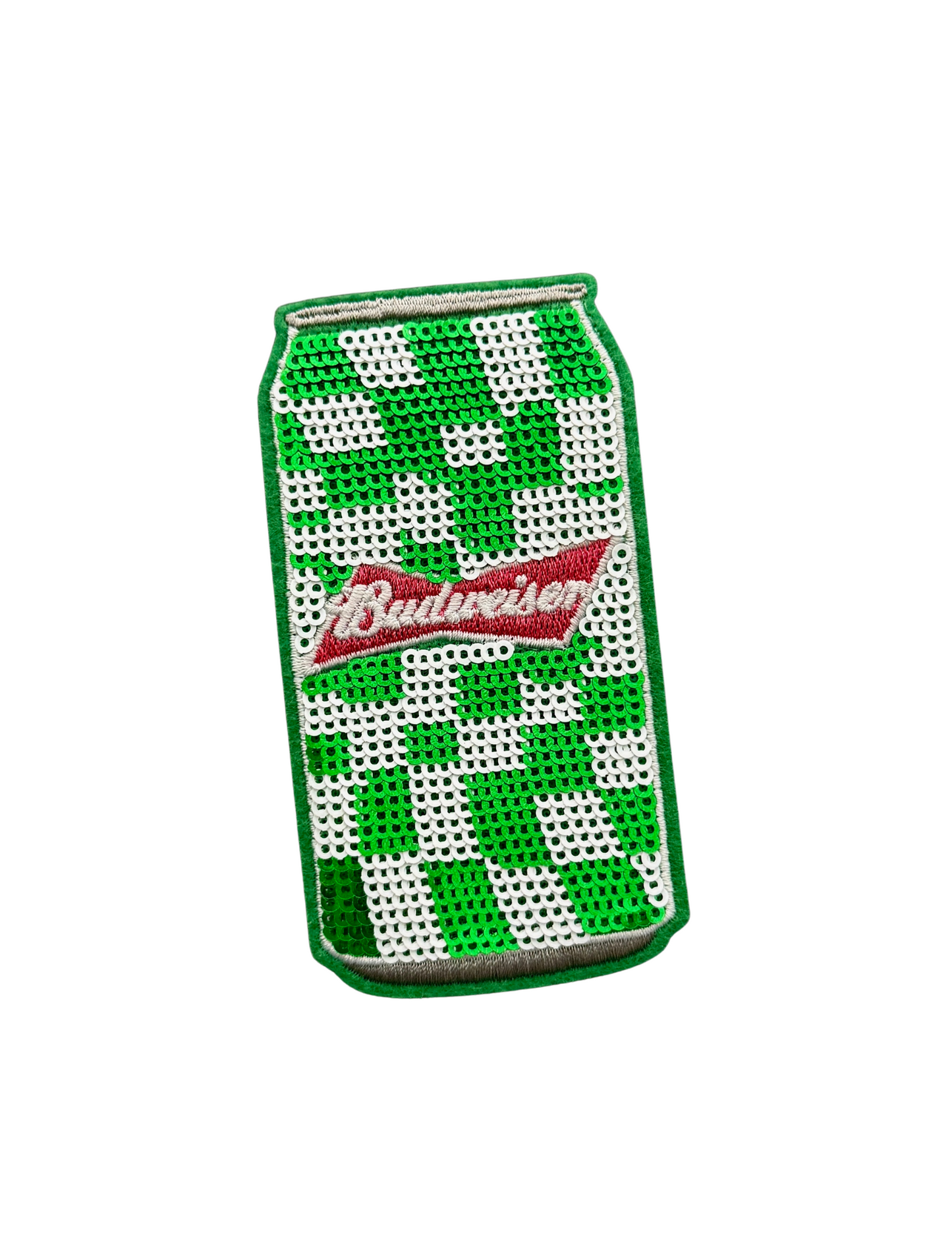 Sequined Beer Cans