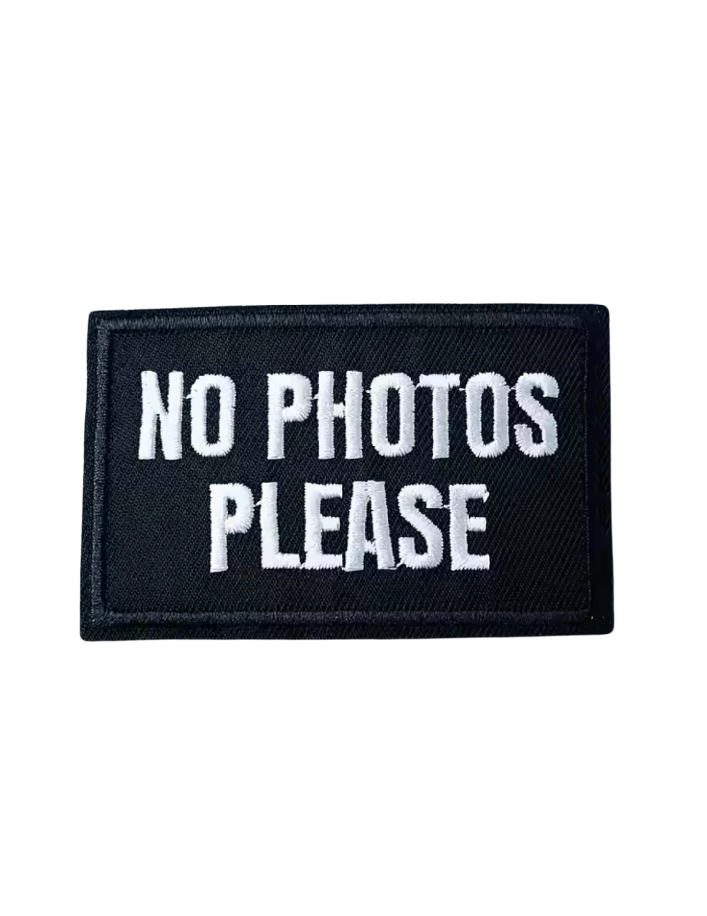 No Photos Please