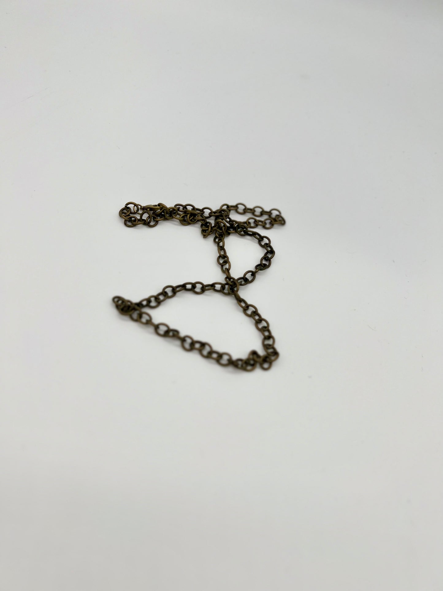 Brushed Bronze Single Link Chain
