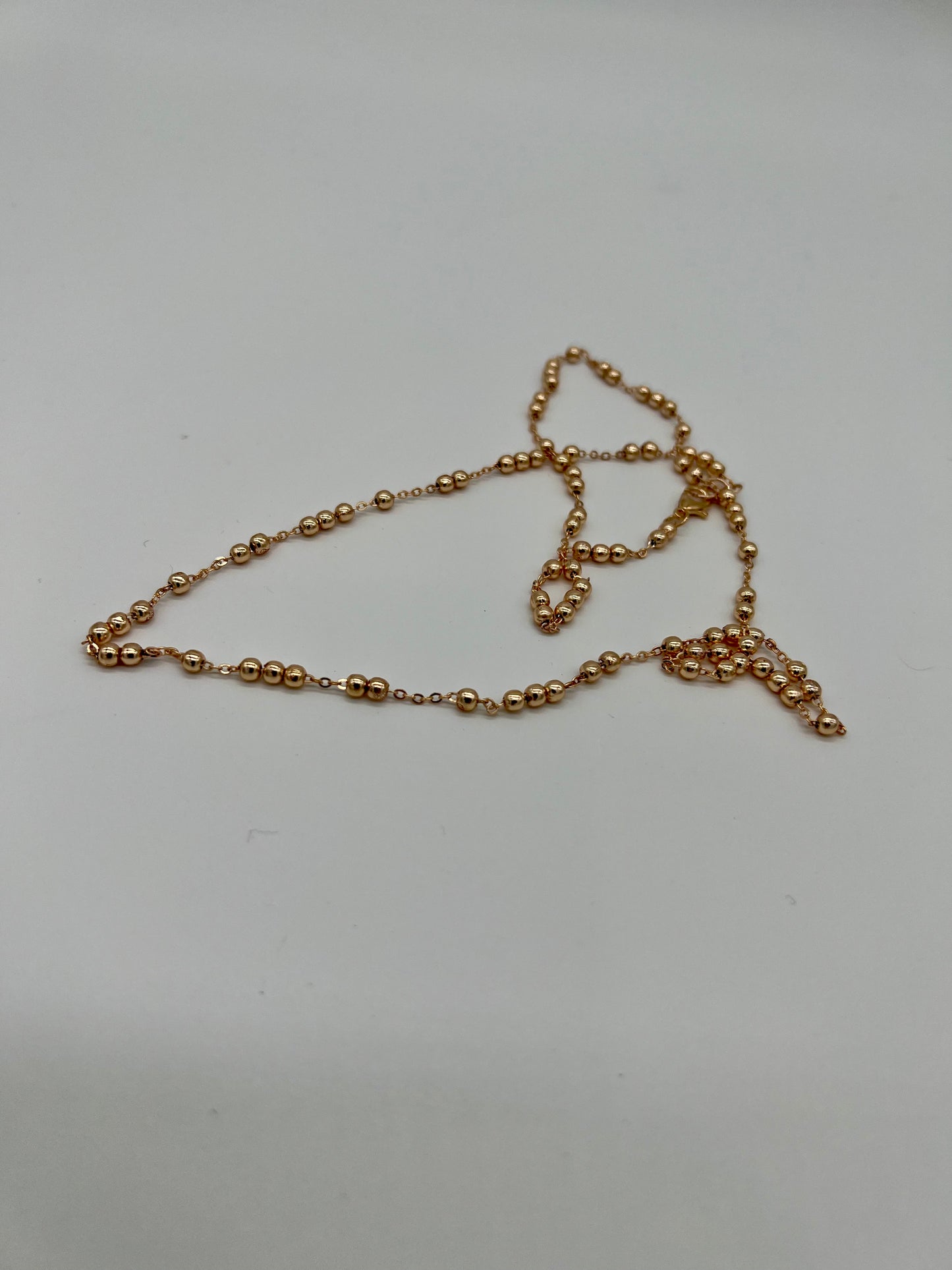 Rose Gold Ball Chain