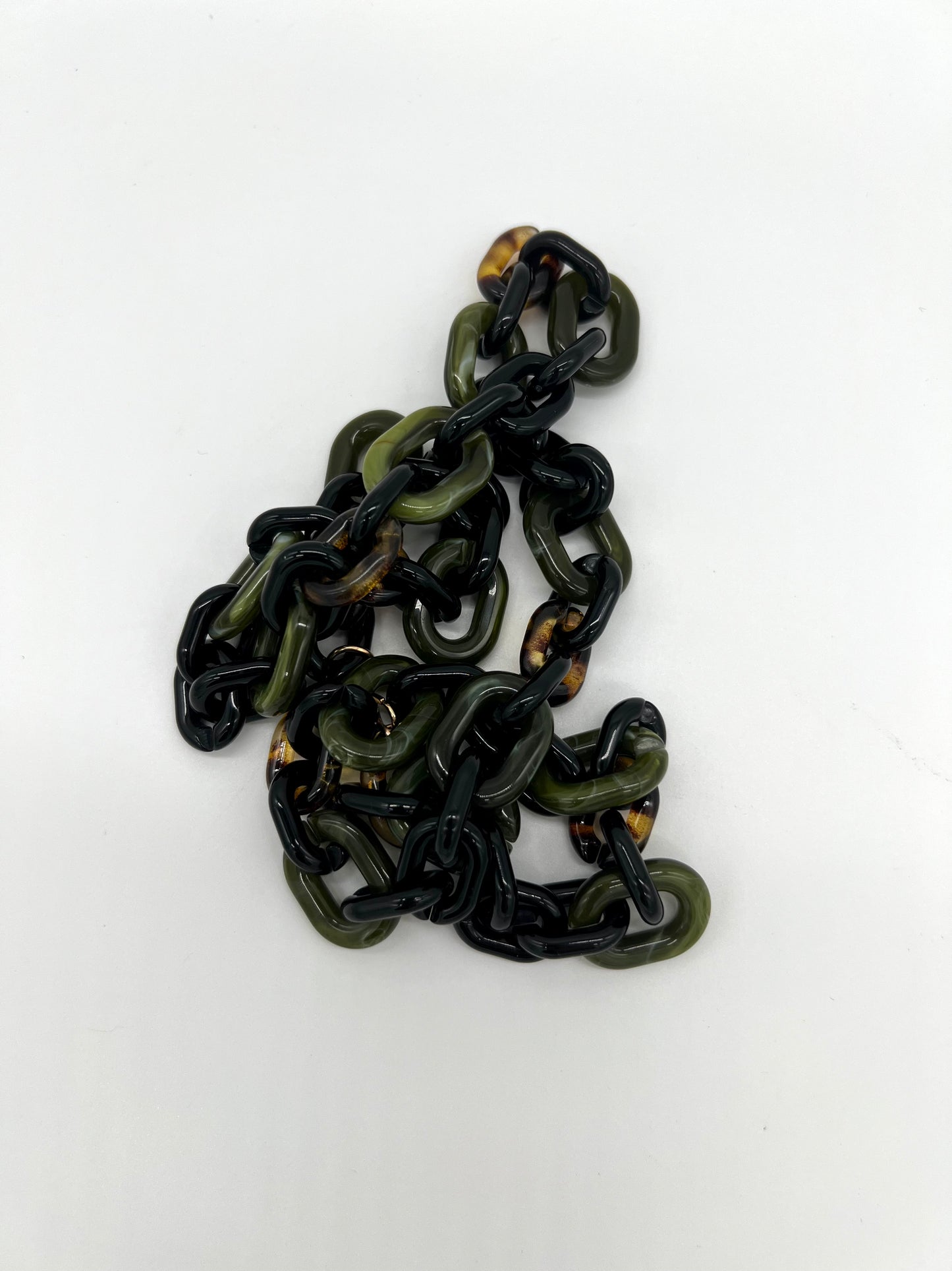 Green & Black Lightweight Chunky Chain