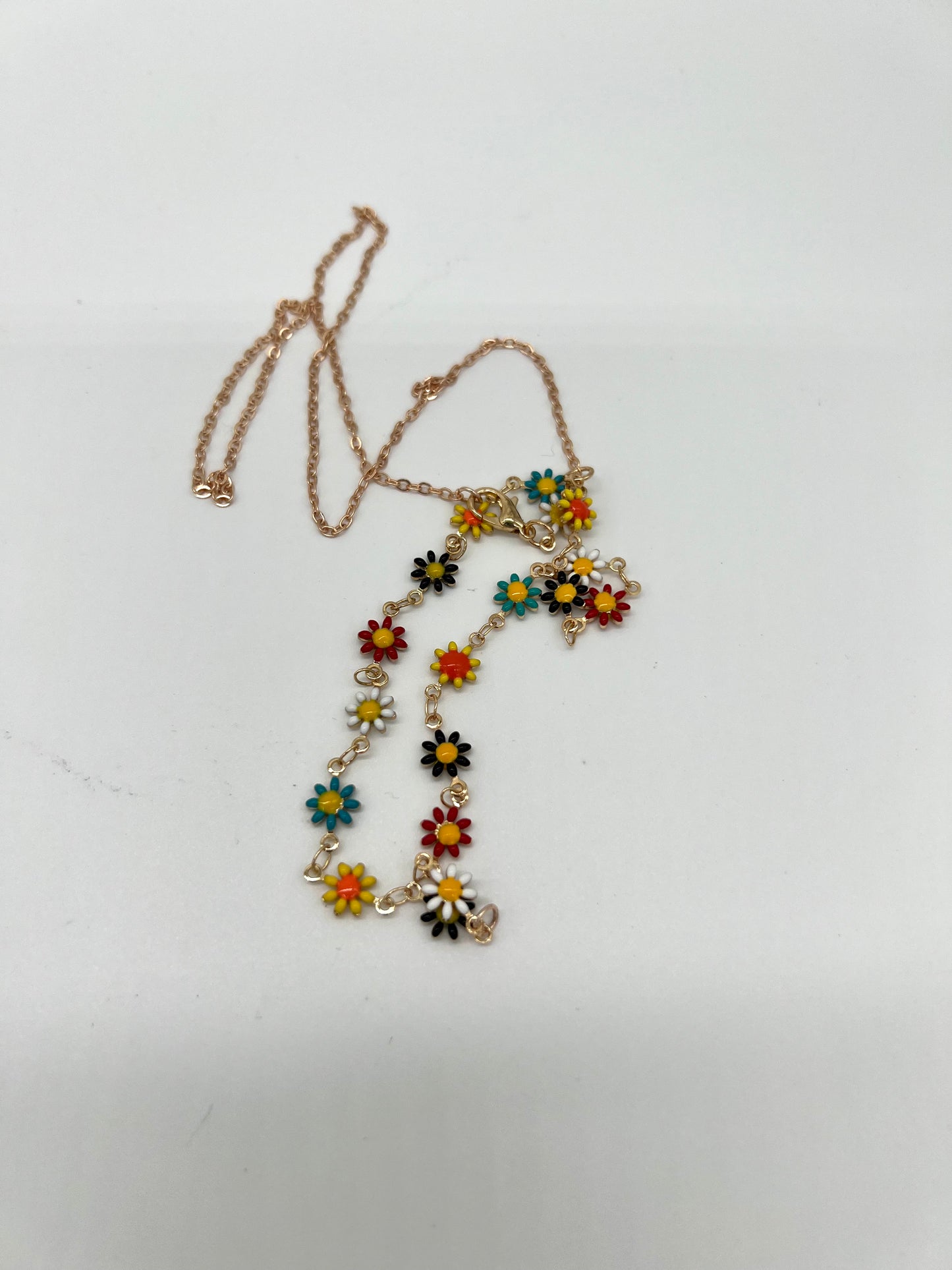Gold & Multicolor Daisy Chain