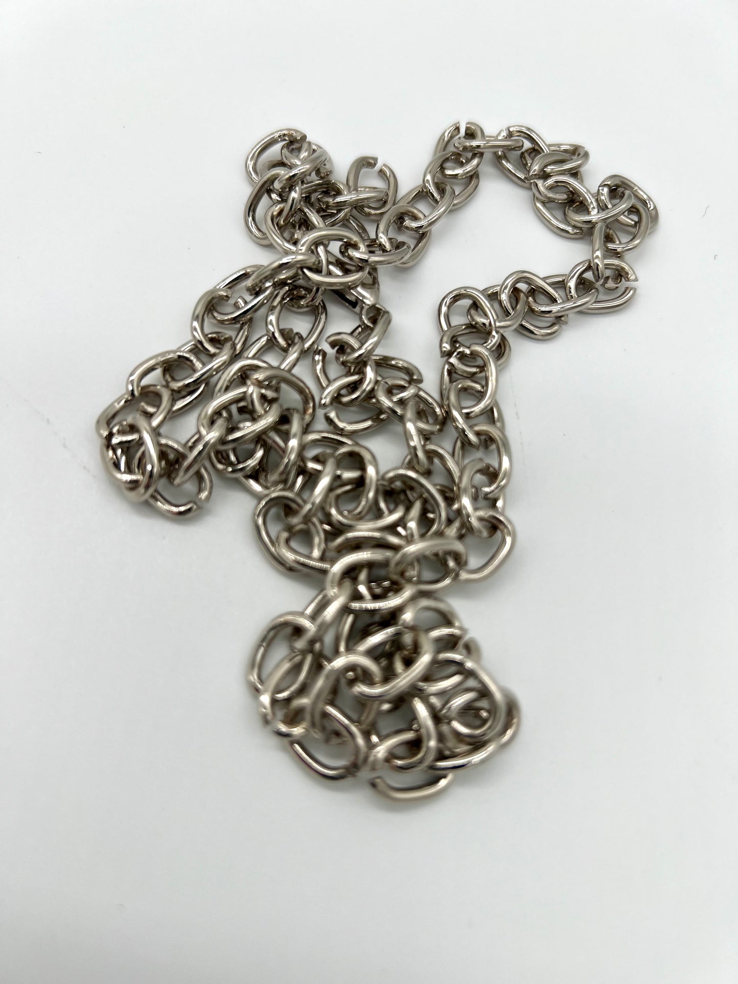 Thick Silver Link Chain
