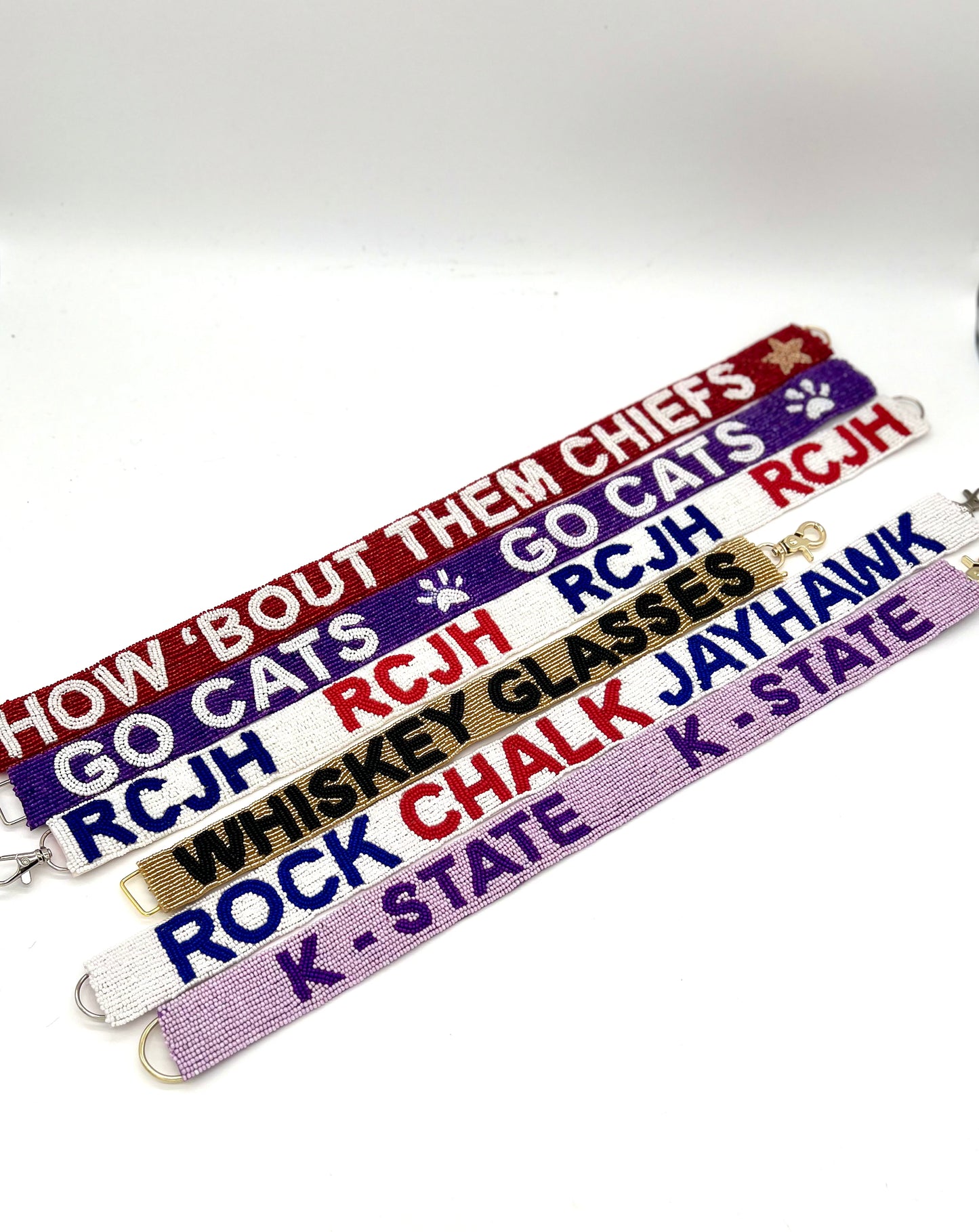 Go Cats beaded hat band