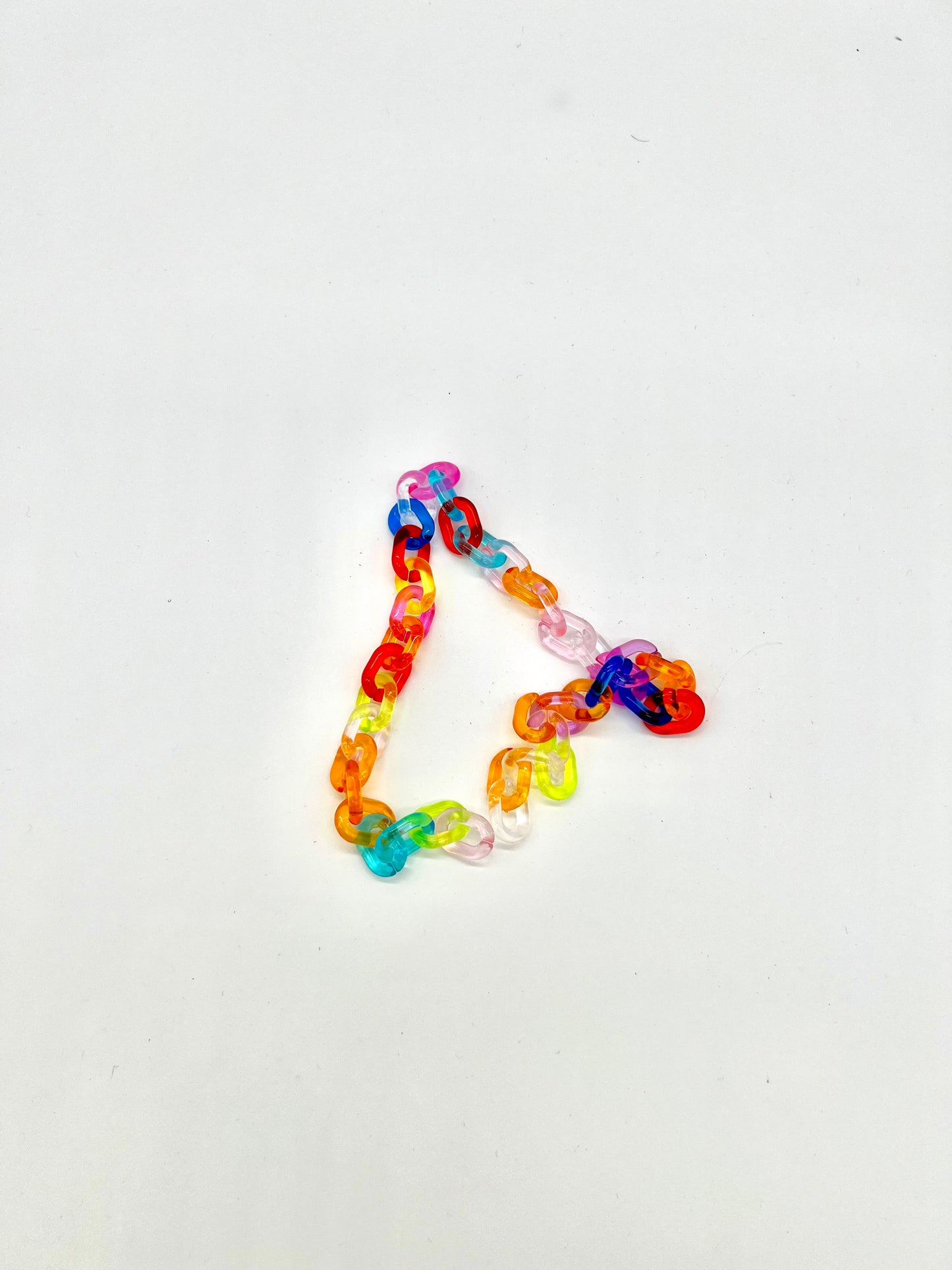 Transparent Multicolor Chain