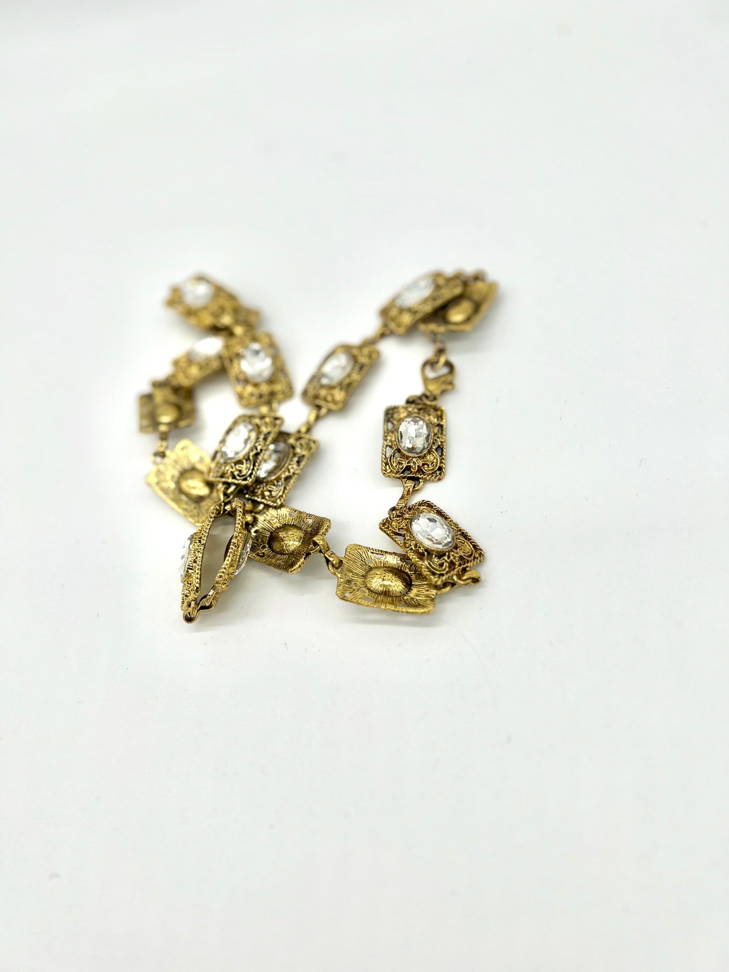 Antique Gold Gem Chain