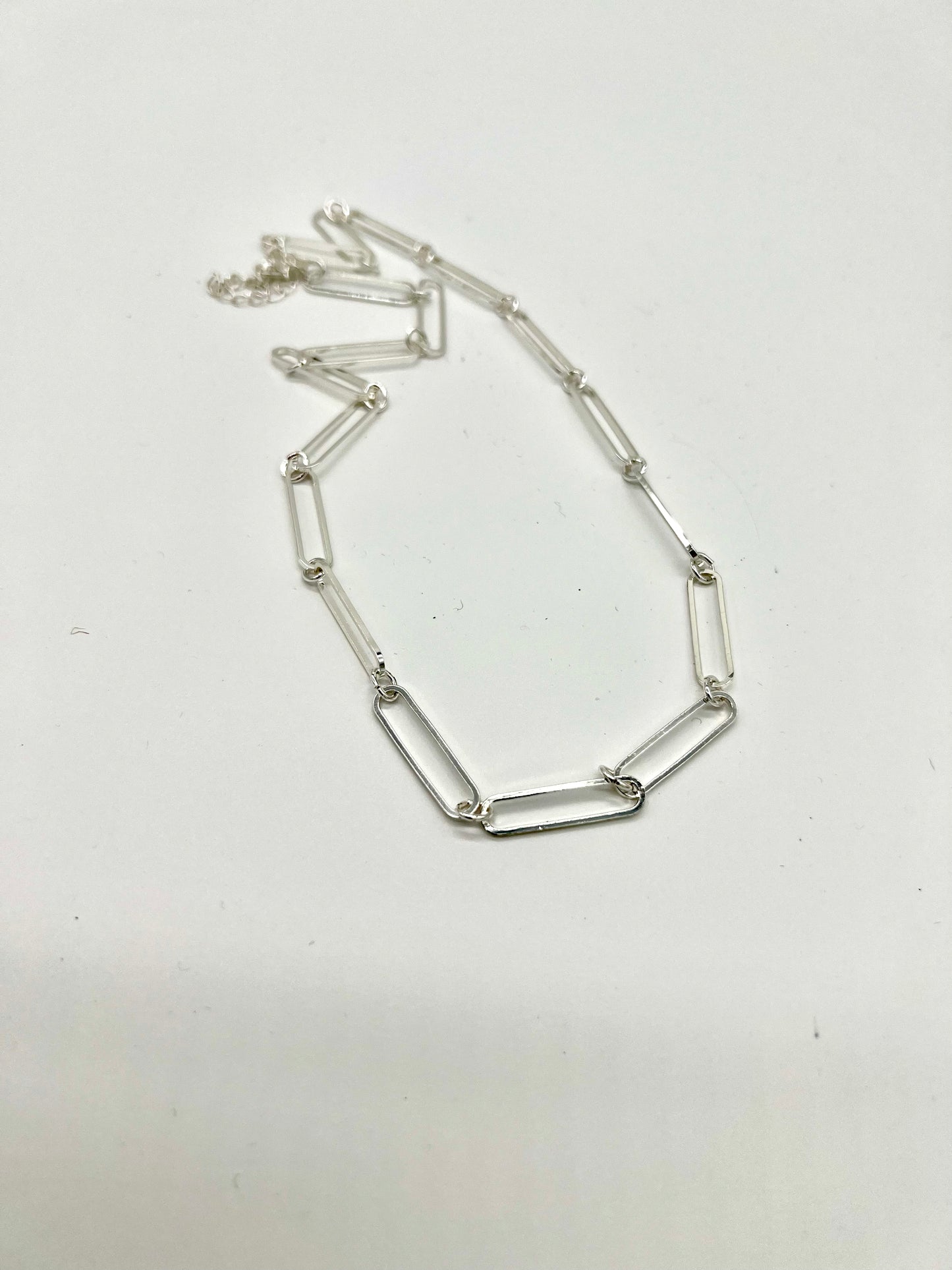 Paper Clip Chain (silver)