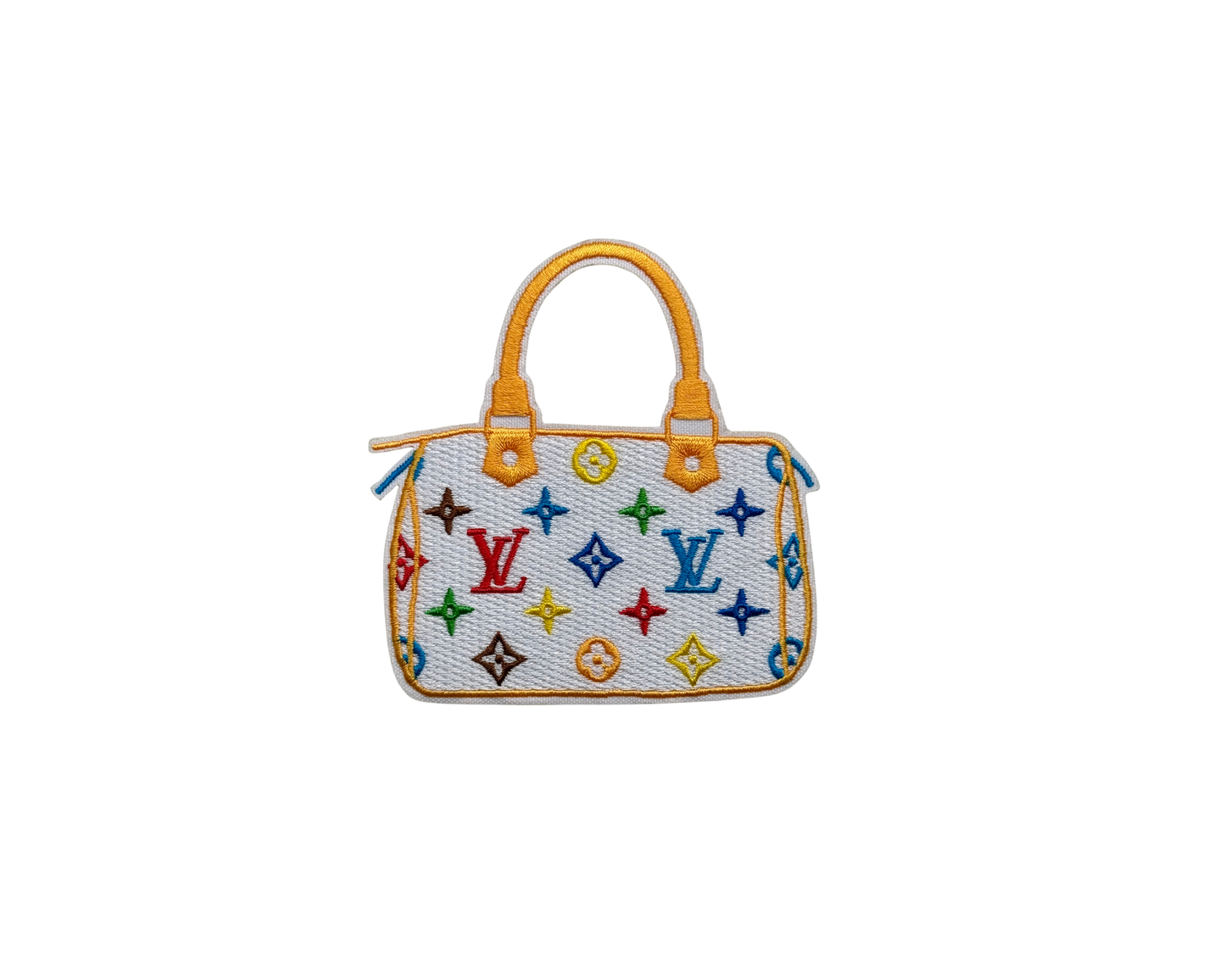 Yellow Strap LV Purse