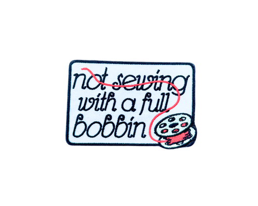 Not Sewing with a Full Bobbin