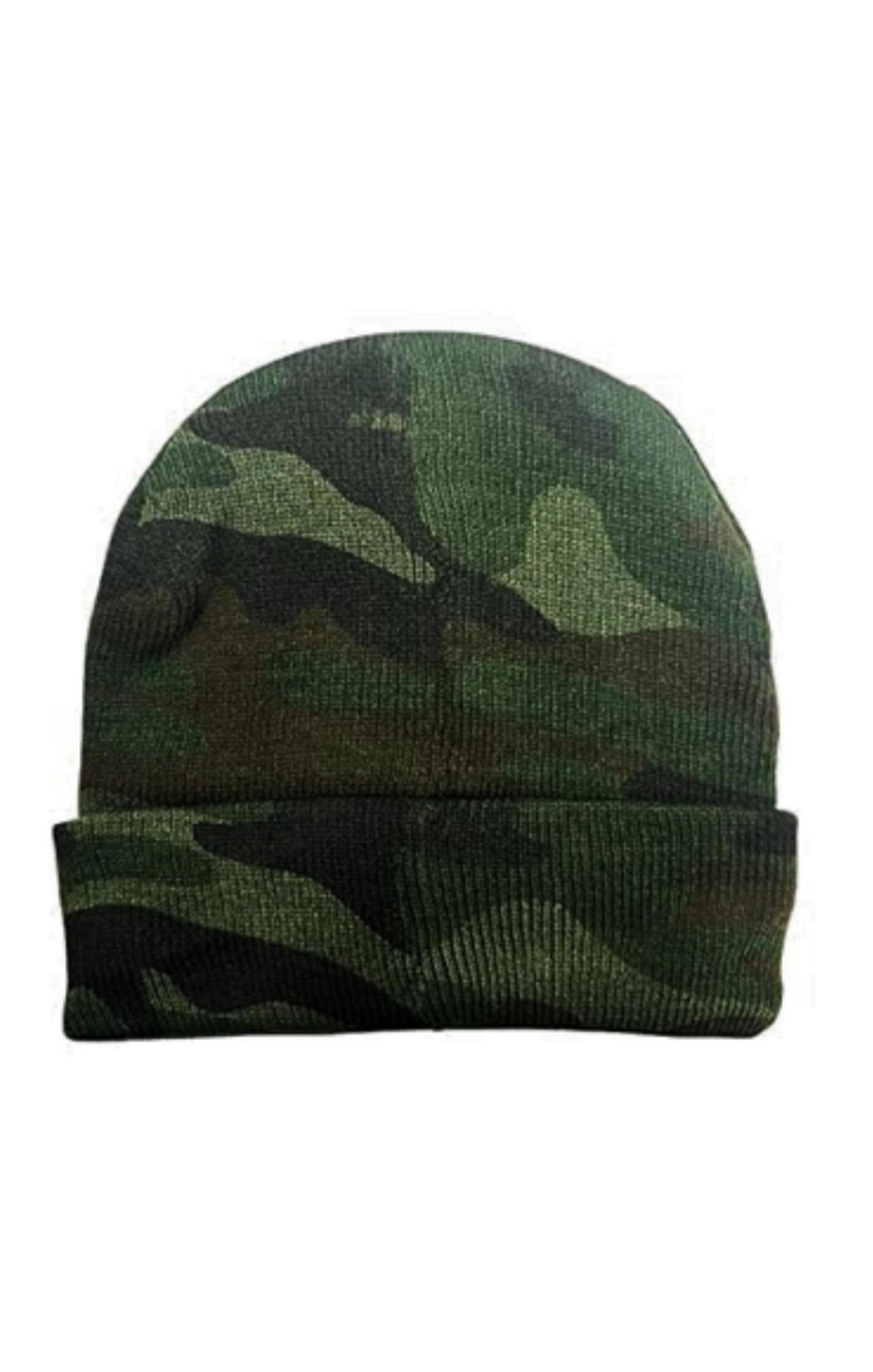 Solid Basic Knit Cuffed Beanie