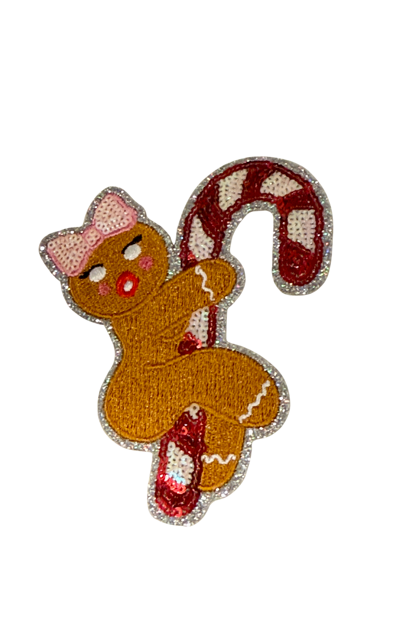 Sequin Naughty Gingerbread
