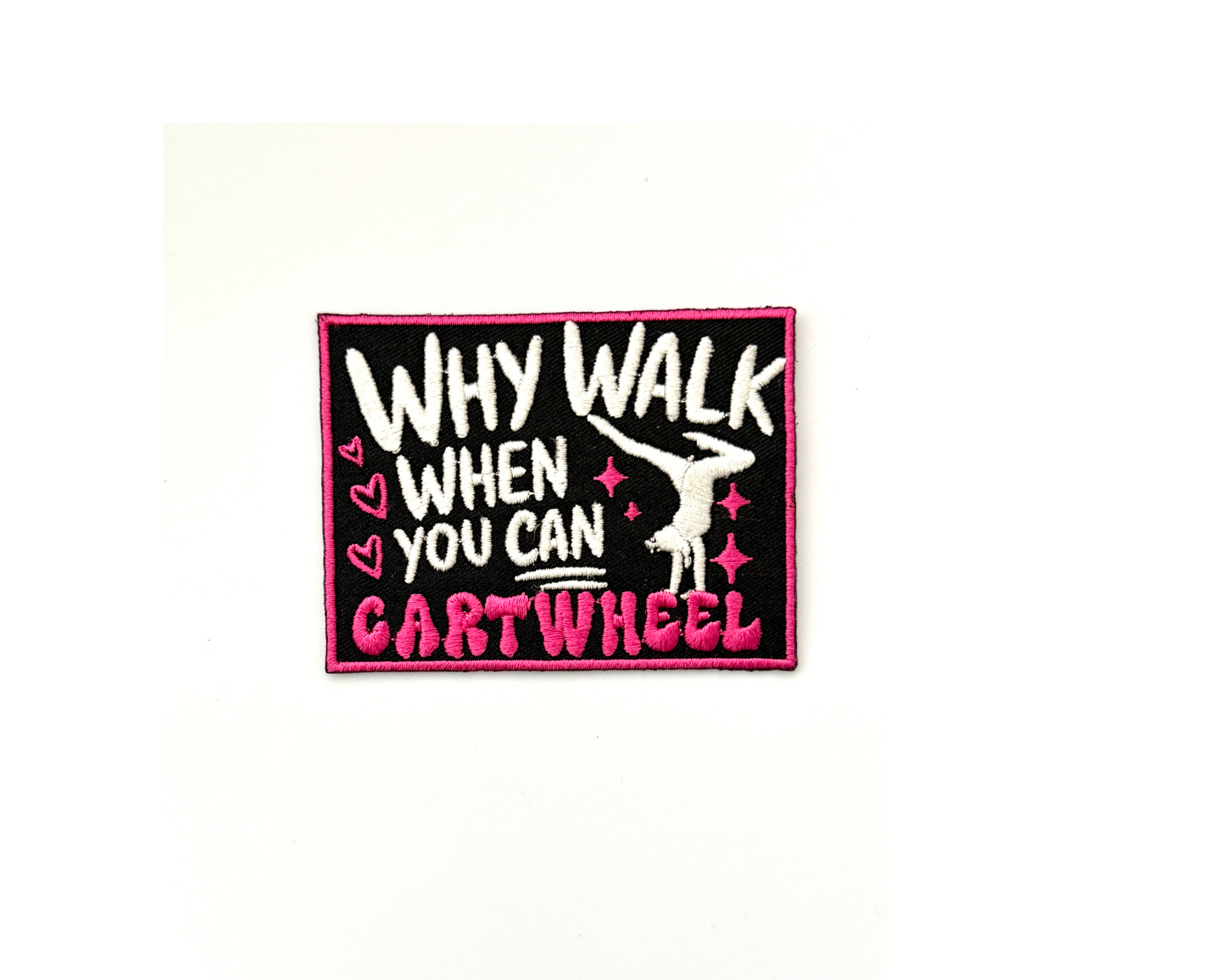Why walk when you can cartwheel