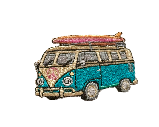 Van + Surf Board