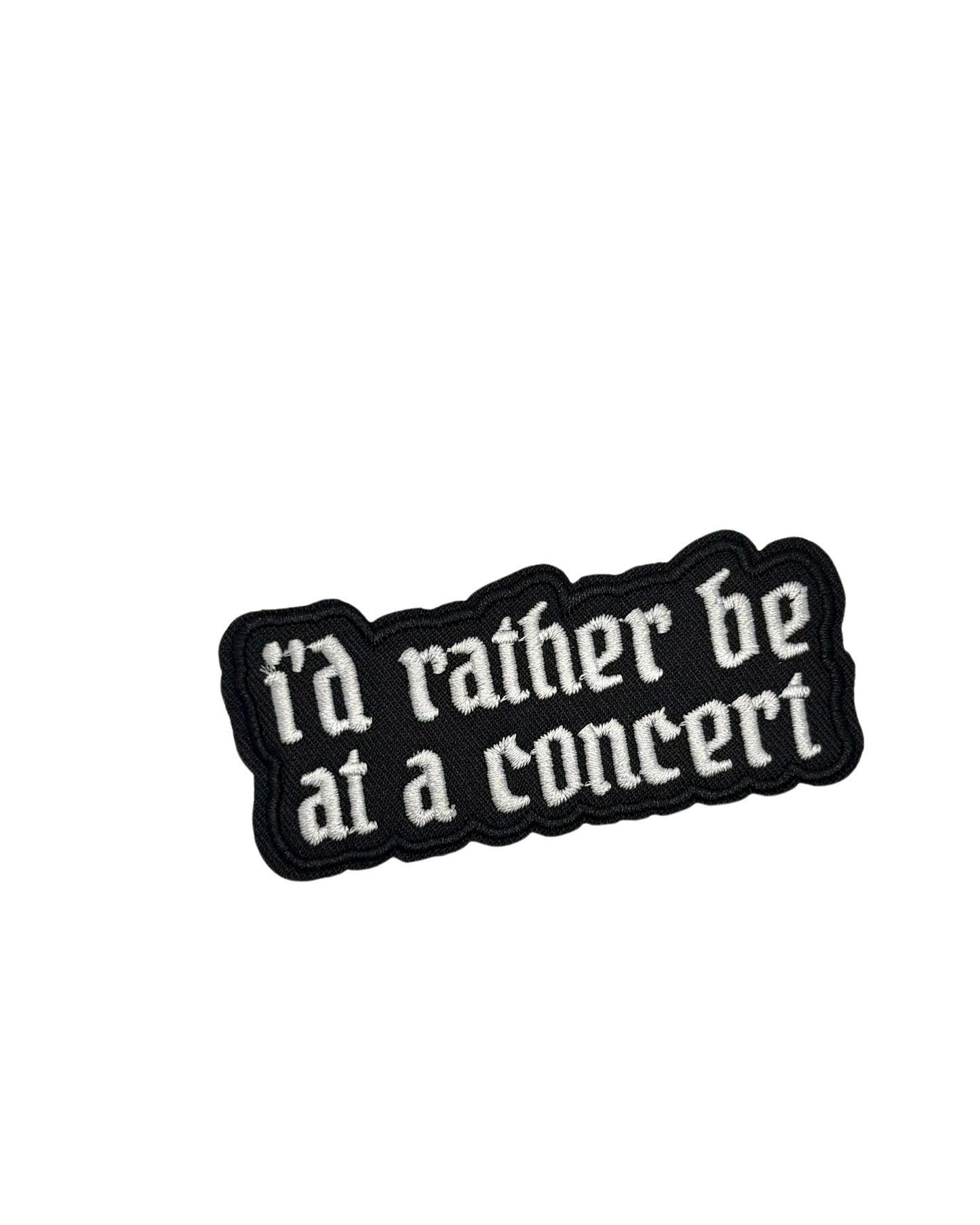 I’d Rather be at a Concert