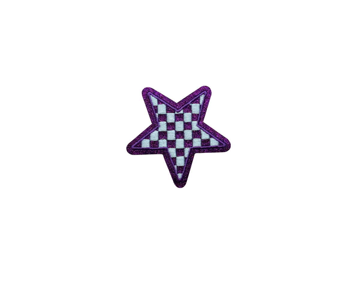 3-3.5" Sequined + Patterned Stars