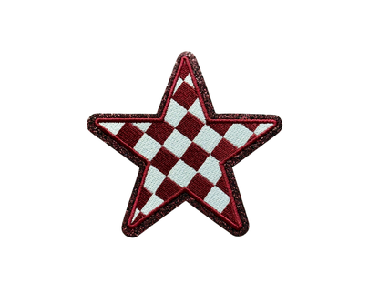 3-3.5" Sequined + Patterned Stars