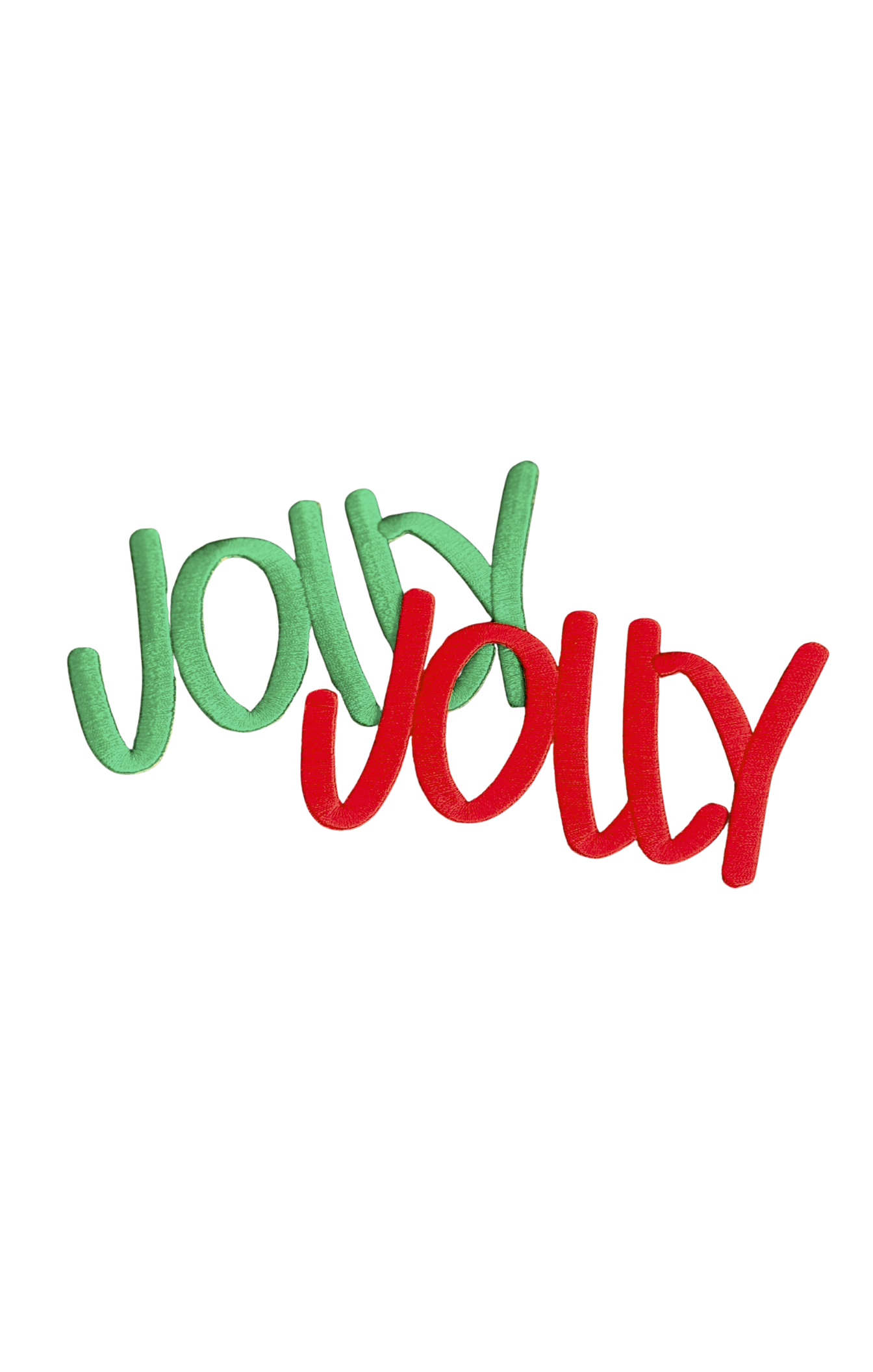 Jolly (embroidered transfer patch)