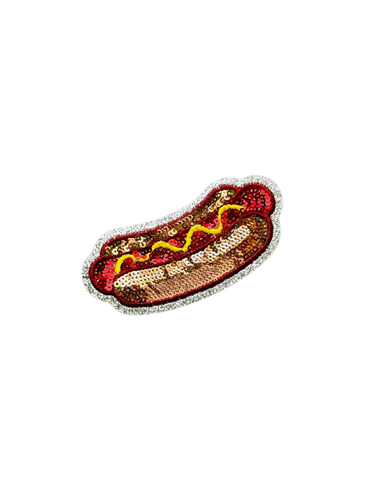 Sequined Hot Dog