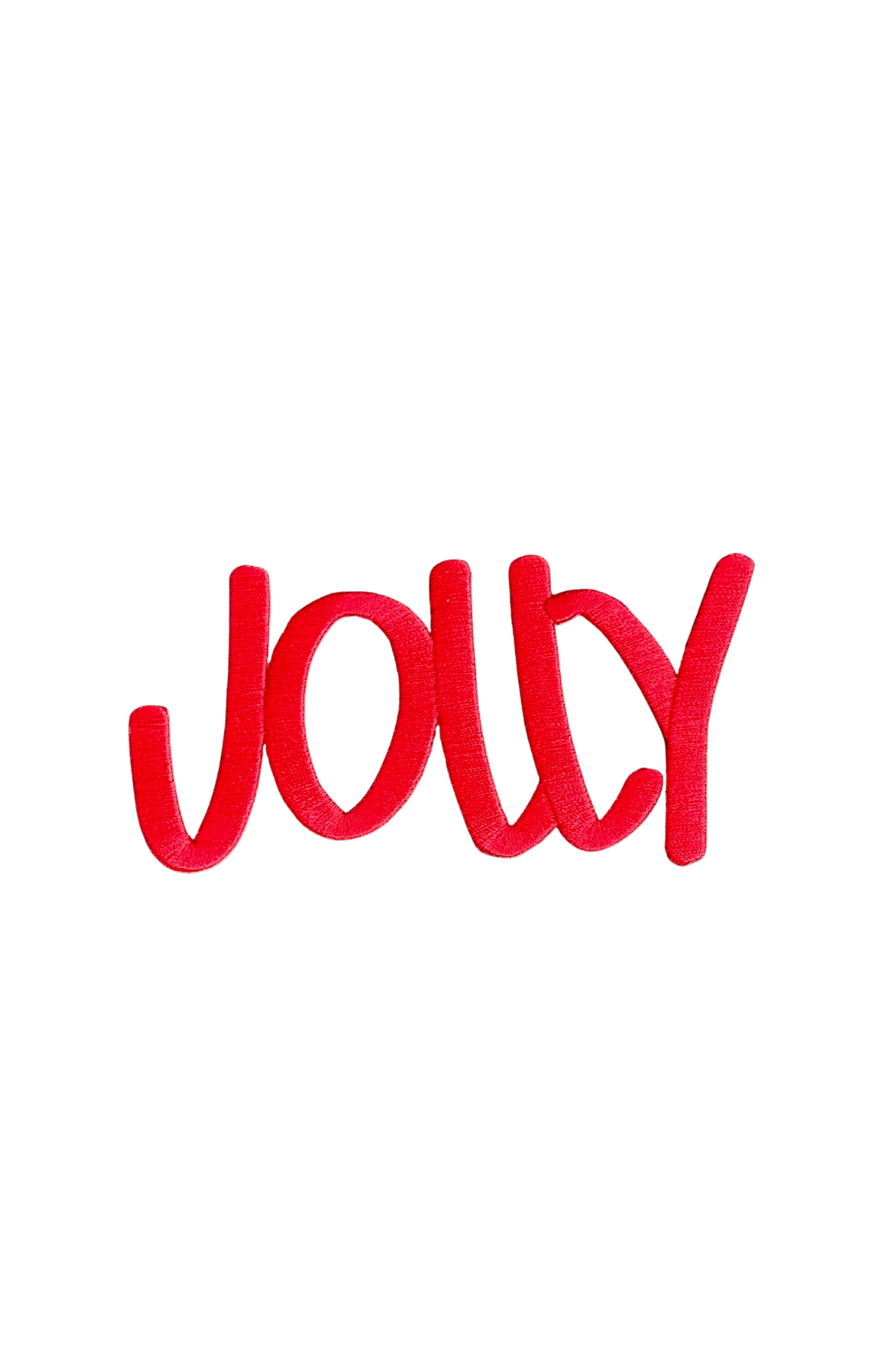 Jolly (embroidered transfer patch)