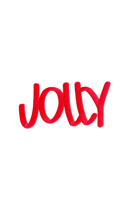 Jolly (embroidered transfer patch)