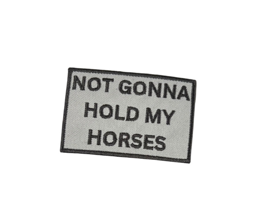 Not Gonna Hold My Horses