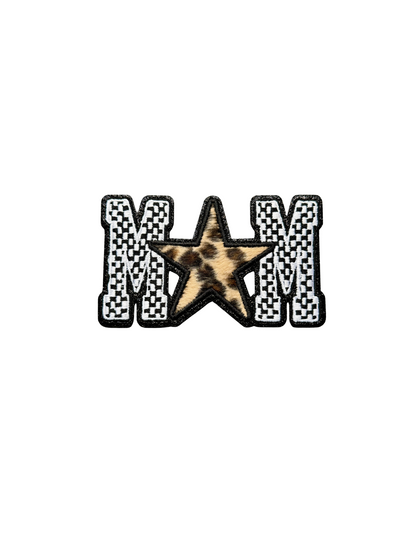 Mom Checkered Brown Cheetah Star