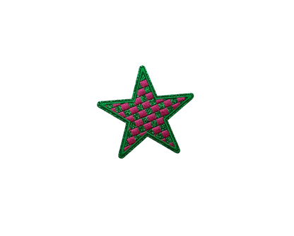 3-3.5" Sequined + Patterned Stars