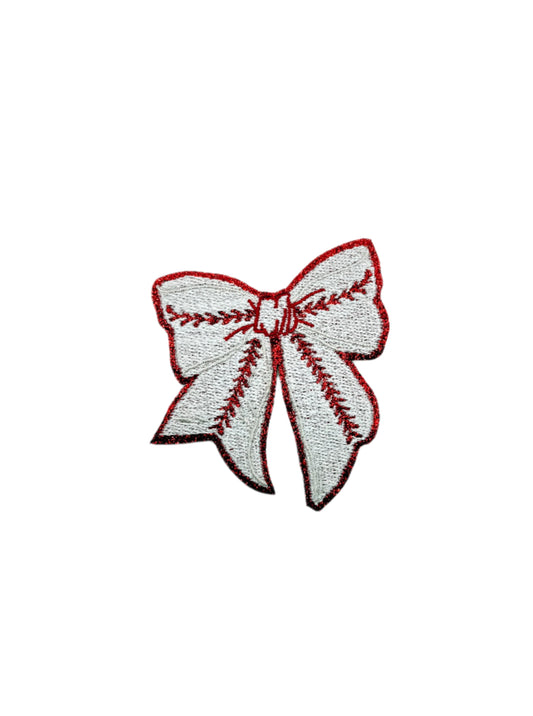 Crushed Glitter Ball Bow