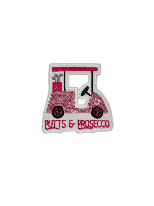 Putts & Prosecco (golf cart)