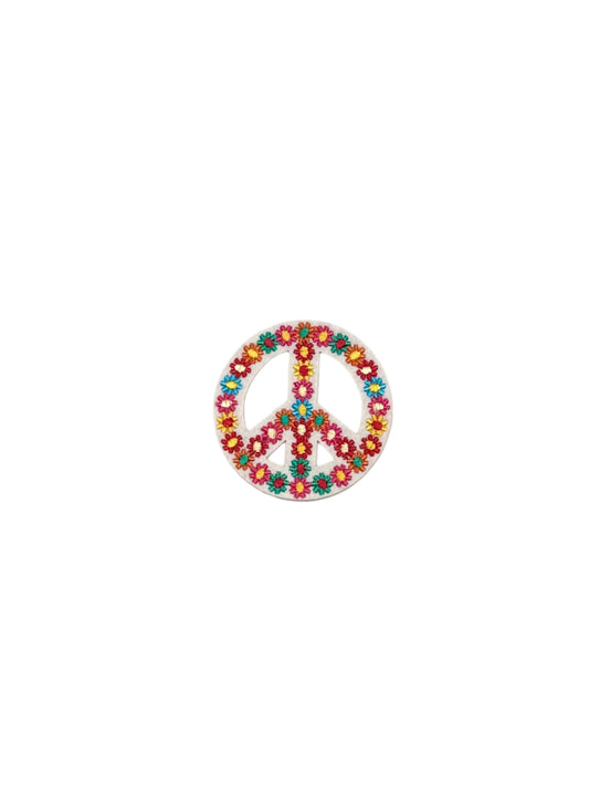 Floral Peace Sign