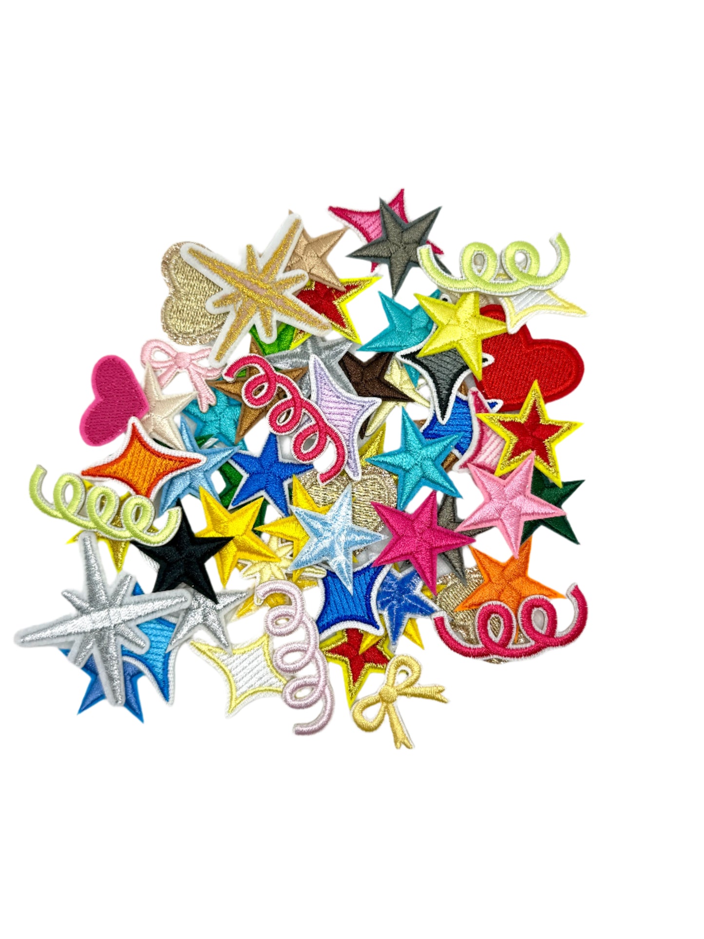 Fillers - Small - Stars, Hearts, Squiggles & Bows
