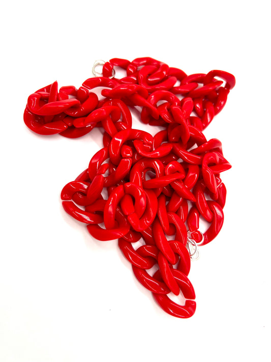 Chiefs Red Chunky Chain