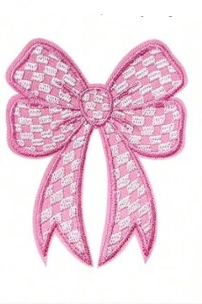 checkered bows