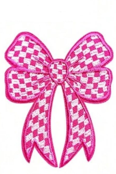 checkered bows