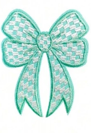 checkered bows