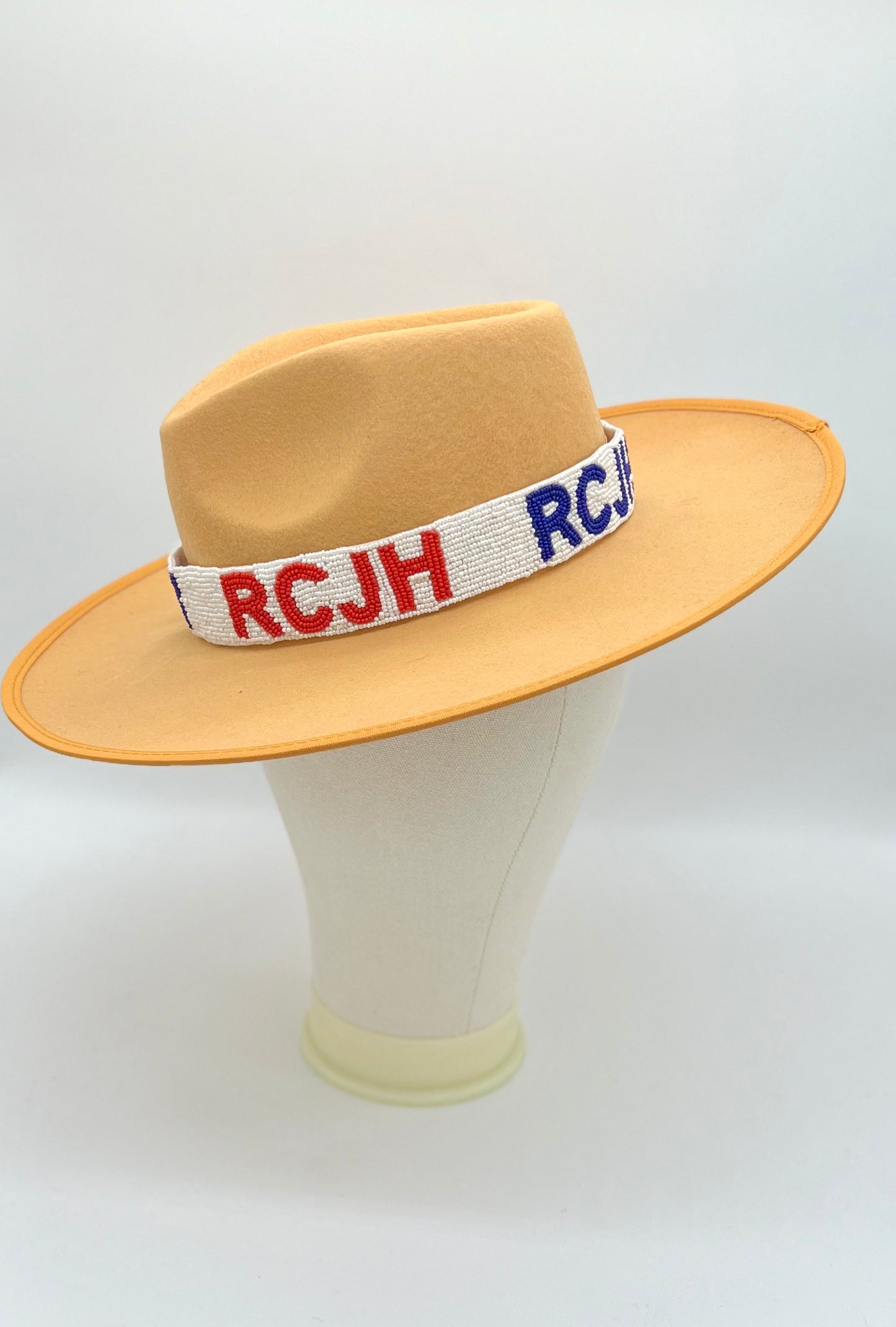 RCJH beaded hat band