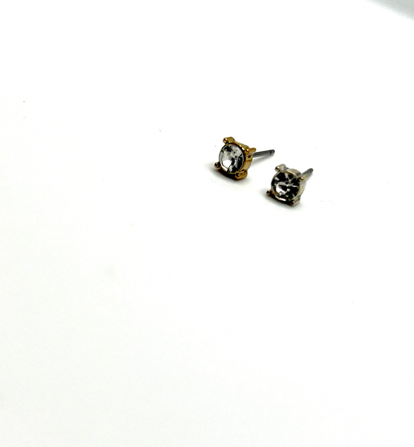 gold blingy studs