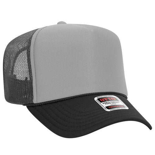 two/multi-toned trucker hat