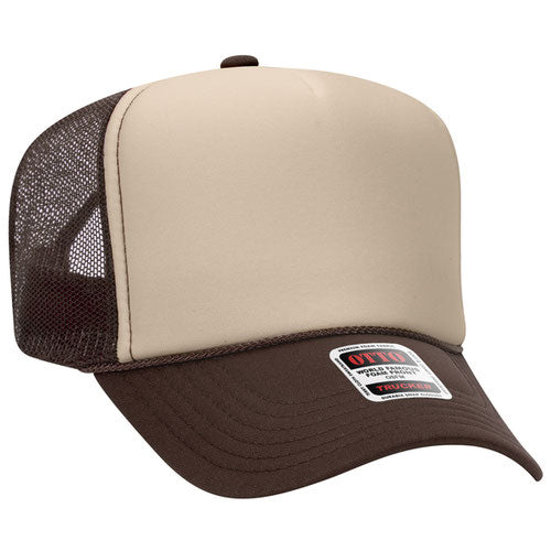 two/multi-toned trucker hat