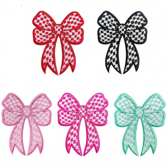 checkered bows