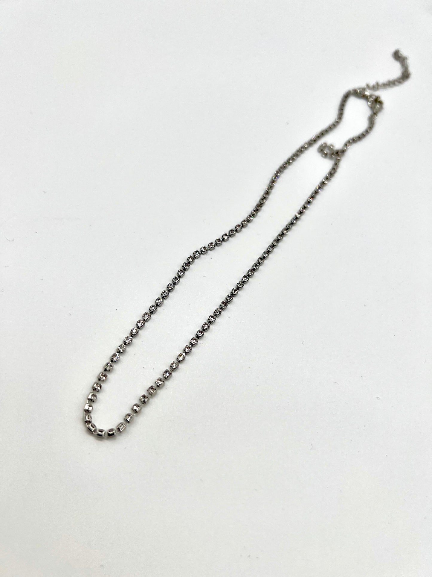 Rhinestone Chain (silver)